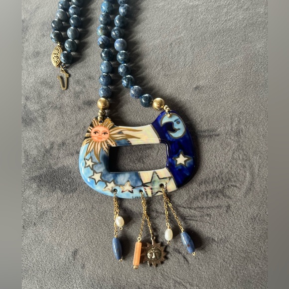 Sun & Moon Celestial Necklace - Picture 4 of 10